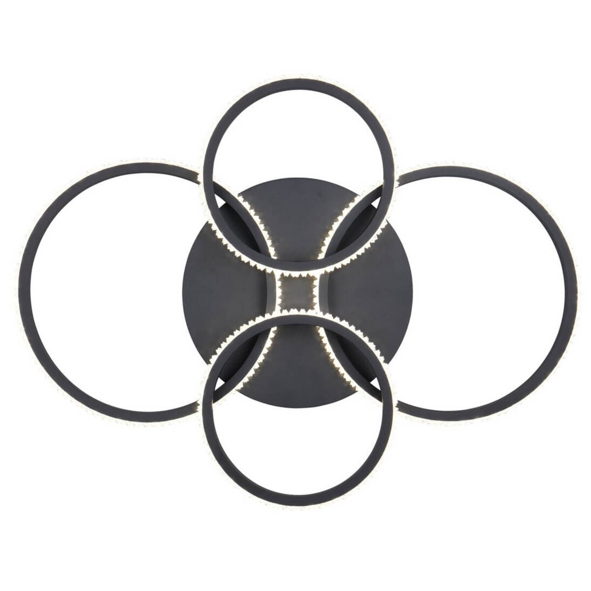 Pierścieniowa lampa sufitowa Cires R67364132 RL Light LED 27W 4000K czarny