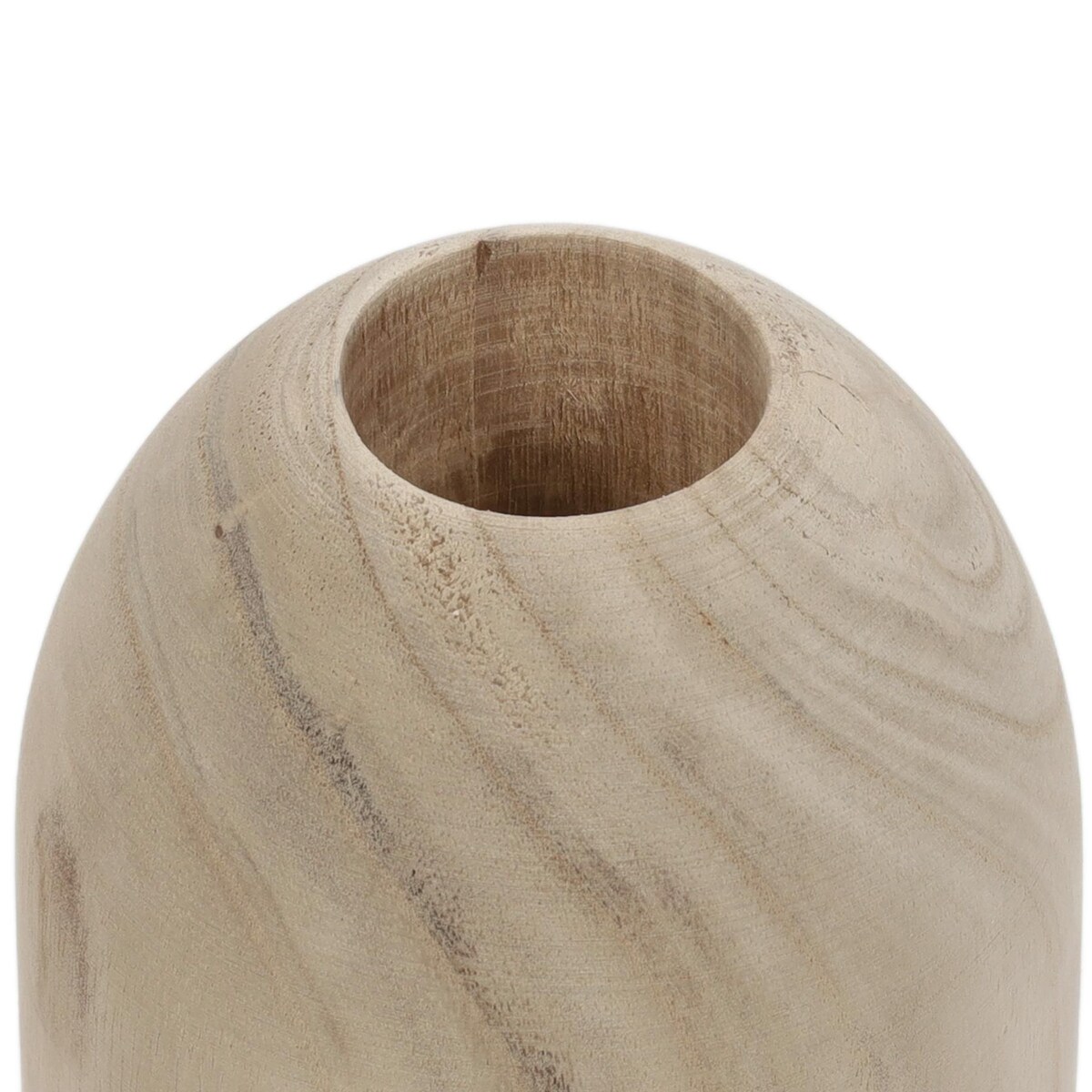 Dekoracja, wazon drewniany Pure