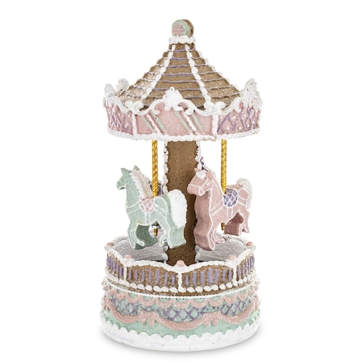 Piernikowa karuzela z pozytywką 15x12,5x9,5 cm TIOVIO