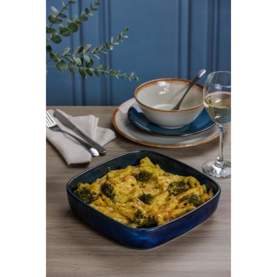 Naczynie do zapiekania (kwadratowe) Reactive Blue Mason Cash