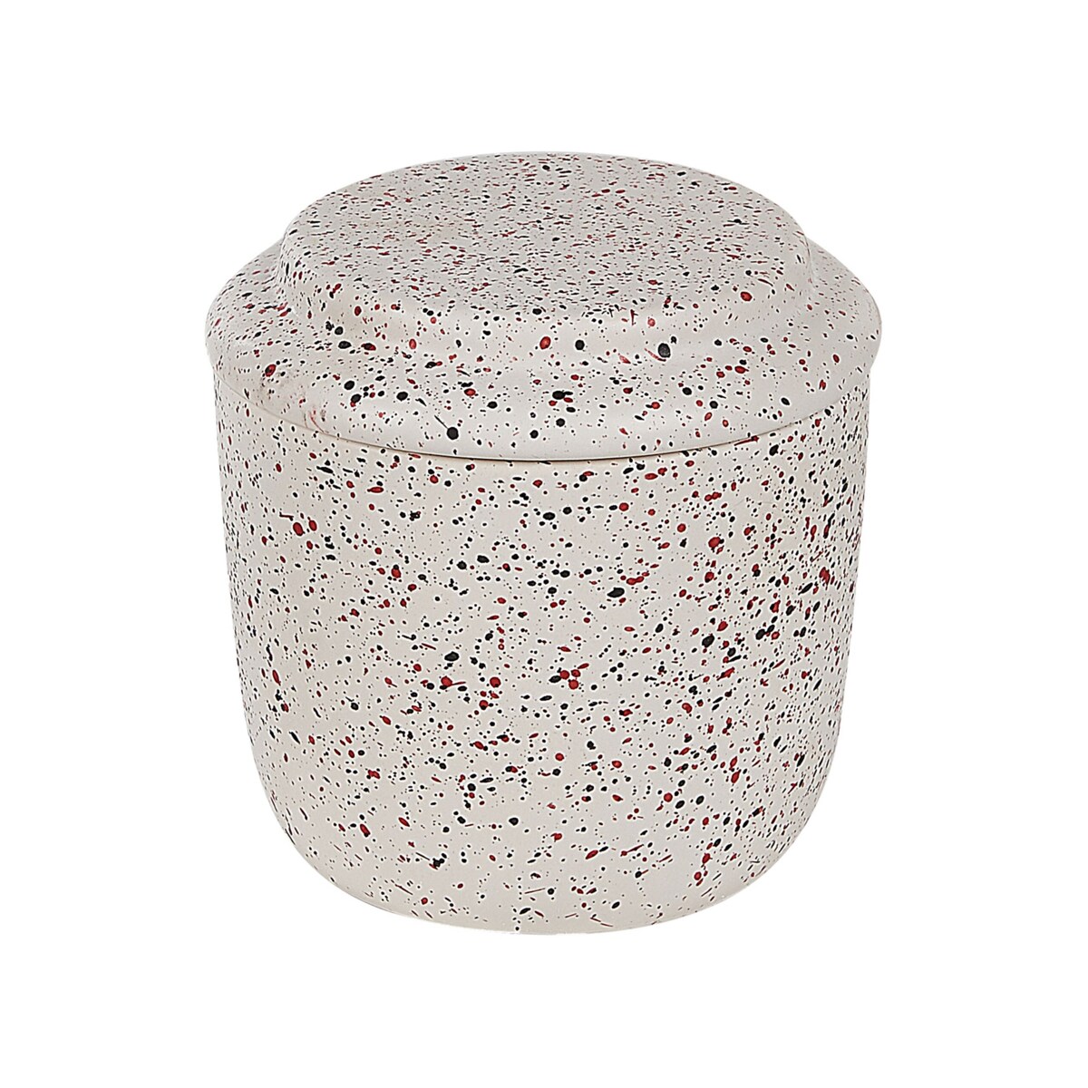 6-częściowy zestaw akcesoriów łazienkowych ceramiczny biały PALMILLA