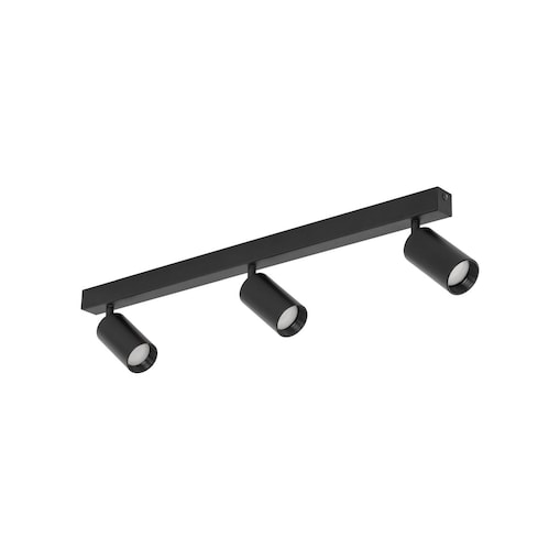 Lampa sufitowa spot TK Lighting AMIS BLACK 3 czarno-złota 3xGU10 regulowane reflektory 10634