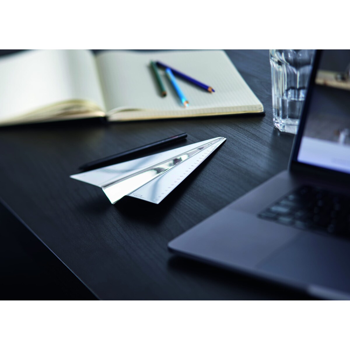 Linijka Airplane, stal nierdzewna