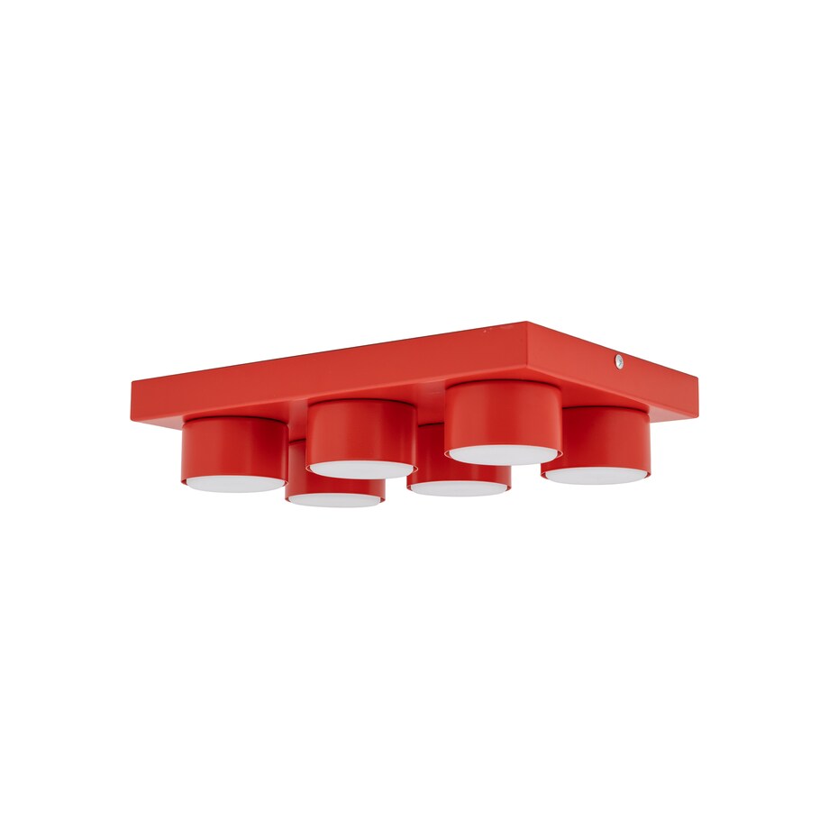Lampa sufitowa BRIX RED 11294 TK Lighting czerwona nowoczesna LED