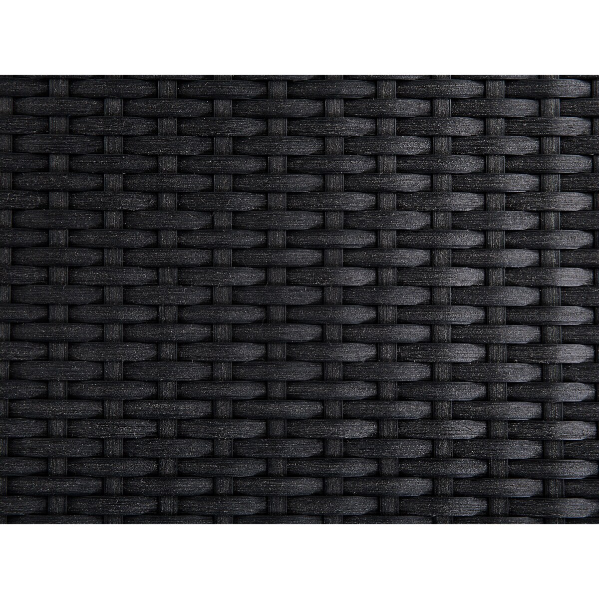 Zestaw ogrodowy stół granitowy dzielony blat szary i 8 krzeseł rattanowych czarnych GROSSETO