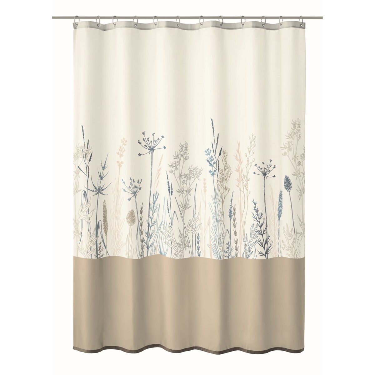 Kleine Wolke Savannah Tekstylna Zasłona prysznicowa motyw suchych traw 180x200 cm