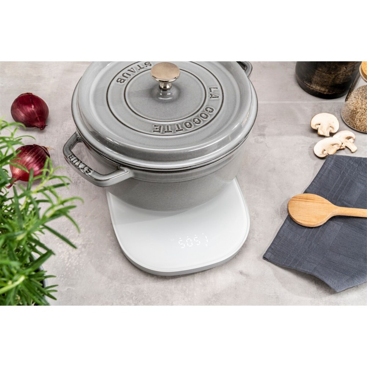 Waga cyfrowa z funkcją ładowania Zwilling Enfinigy - Biały