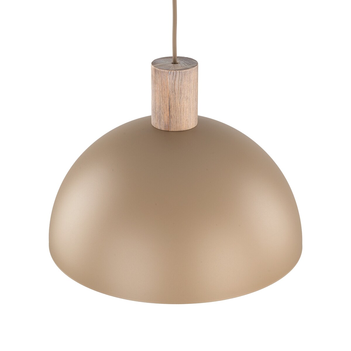 Lampa wisząca TK Lighting OSLO SABIA 11010 beżowa E27 regulowana do salonu jadalni 15W LED