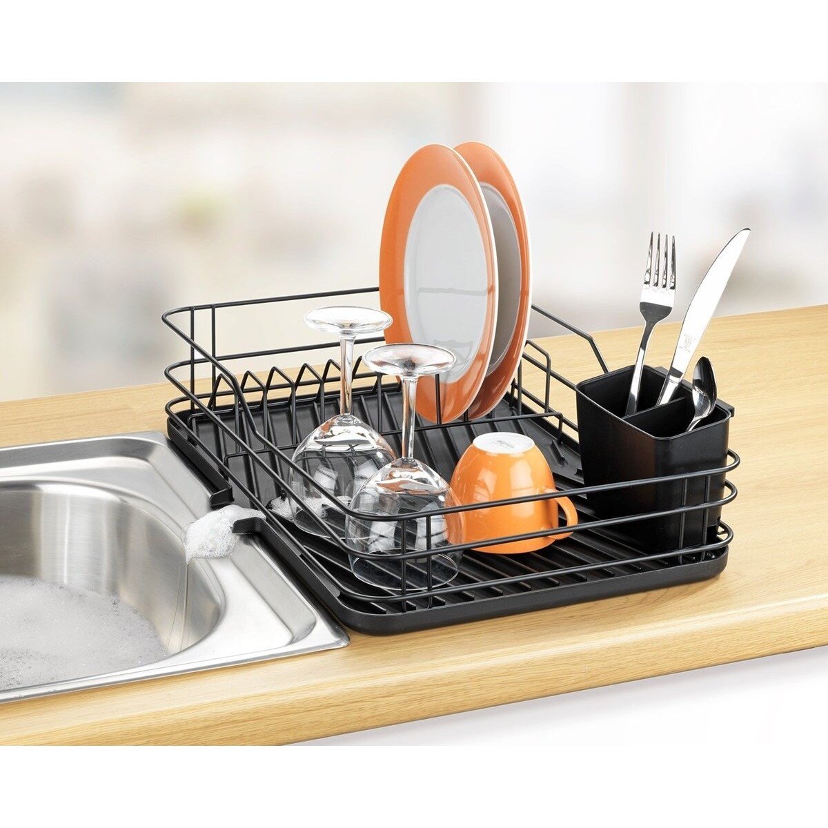 Ociekacz do naczyń z matą