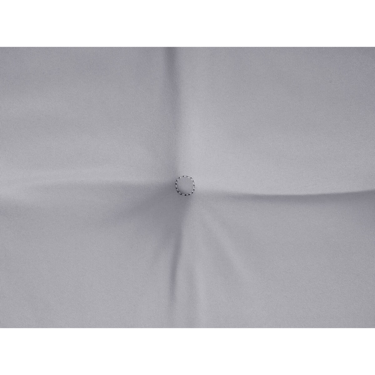 Zestaw 8 poduszek siedziskowych/oparciowych MAUI PREMIUM Jasnoszary