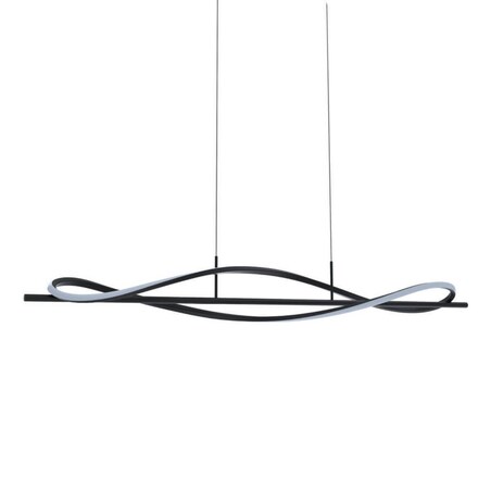 Zwisająca lampa Domenico MD3544-1-3BT Zumaline LED 30W 3000K ściemniacz czarny