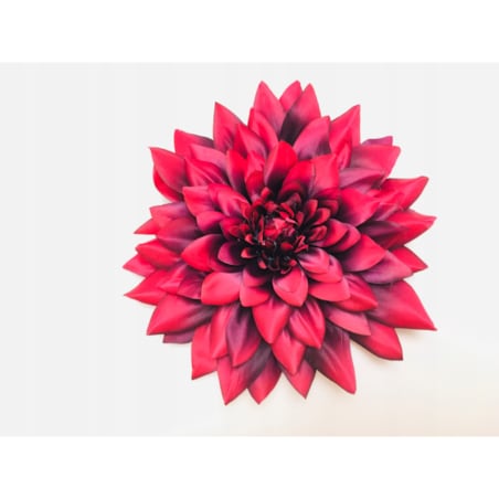 KWIATY SZTUCZNE ogromna dalia 28cm różowa do kompozycji dekoracji stroika
