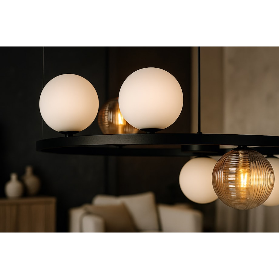 Lampa wisząca K-5695 z serii SATURNO