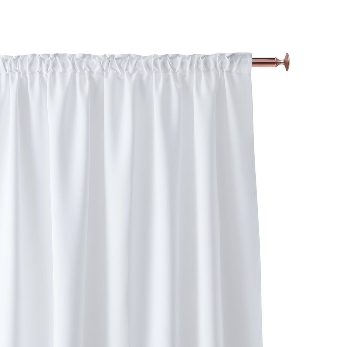 Zasłony na taras ogrodowe balkon beżowe 140x250 taśma tunel