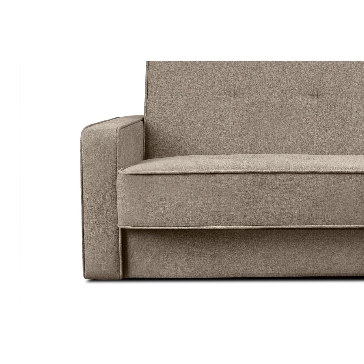 KONSIMO ORIO Sofa 3-osobowa, kolor brązowy