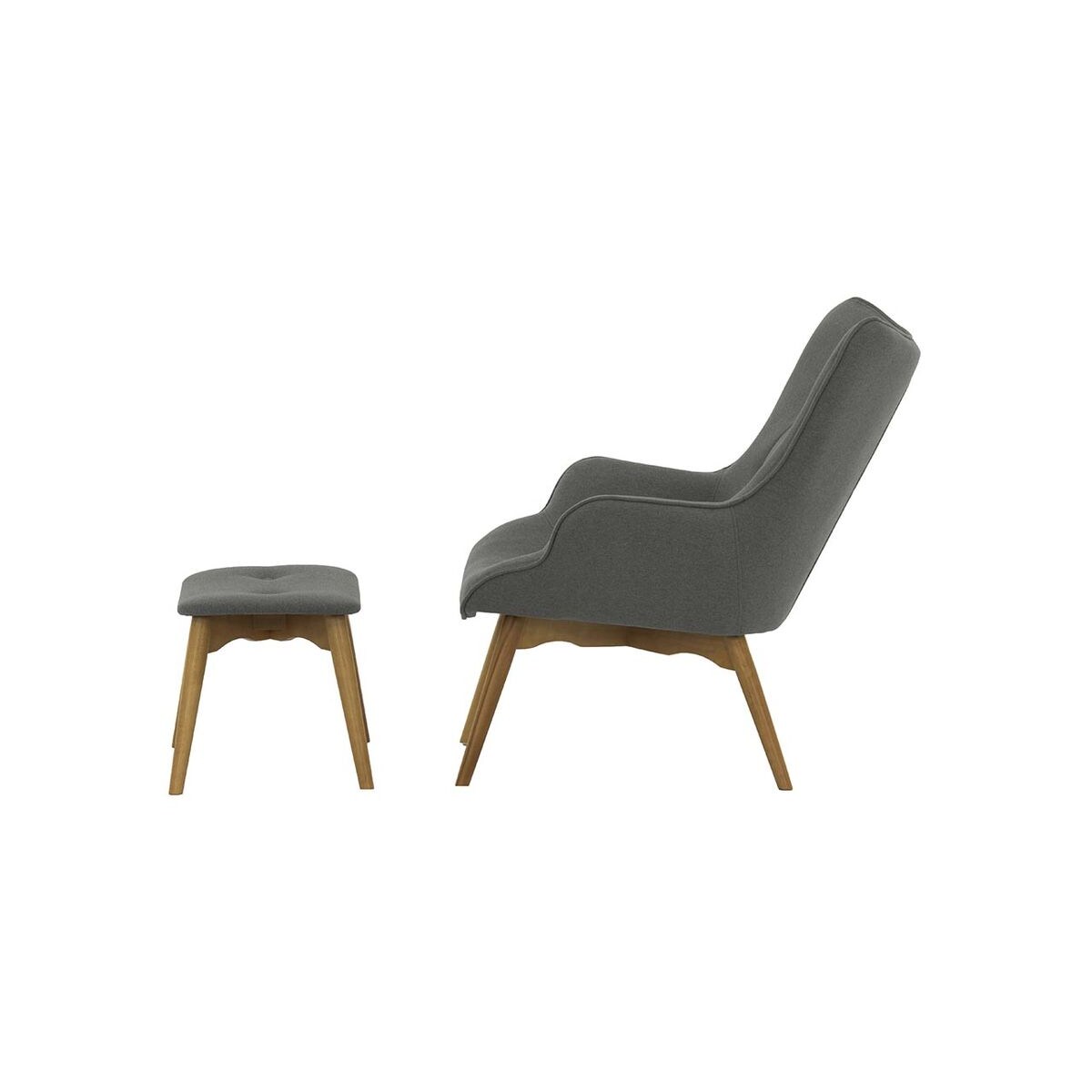 Fotel uszak z podnóżkiem Ducon-Ontario 96