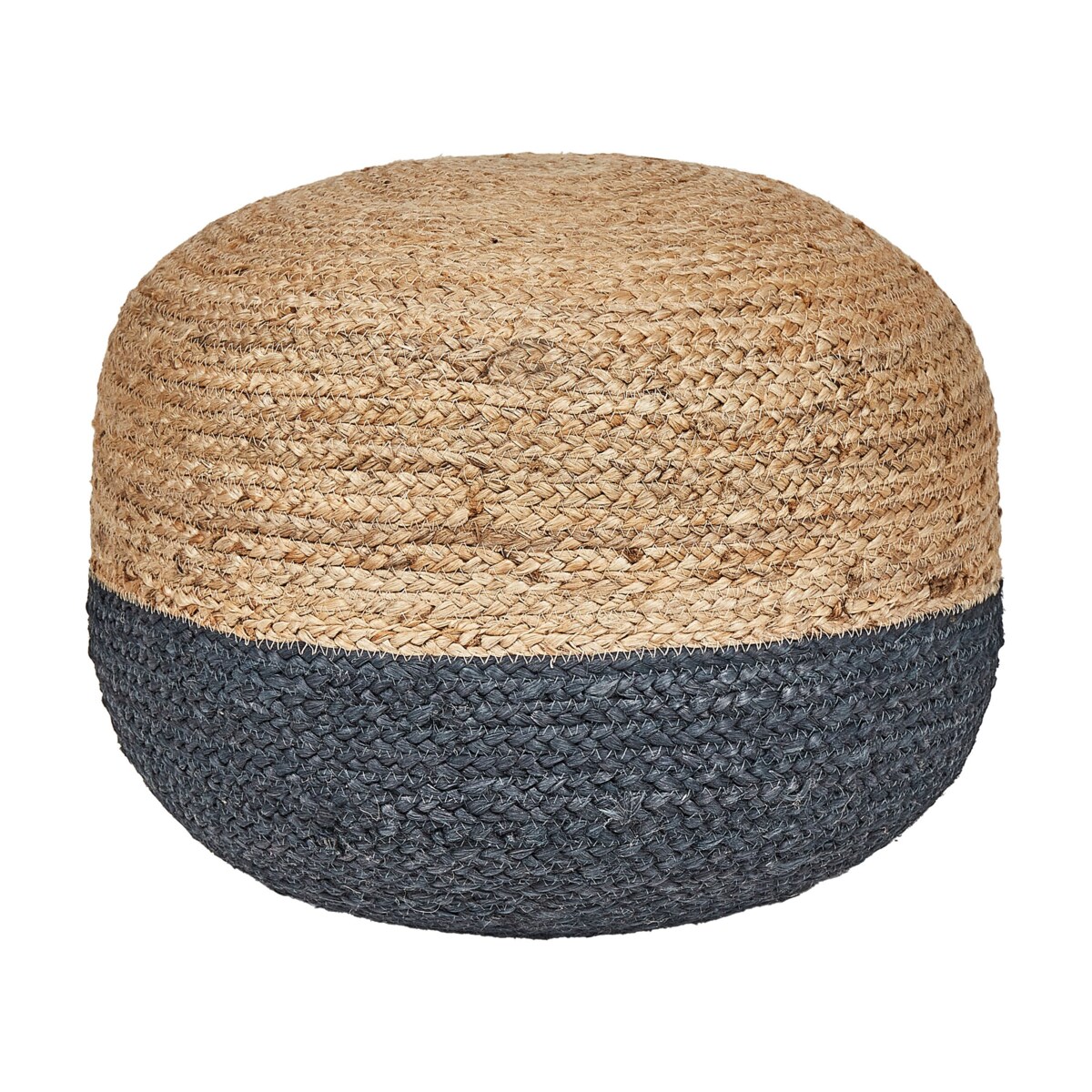 Puf DUKI Granatowy Juta 50 cm 50 cm