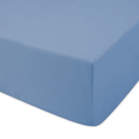 Prześcieradło jersey z gumką 70x140 kolor Niebieski