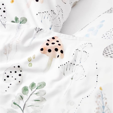 Pościel Zaczarowany las 140 x 200 cm + 50 x 60 cm