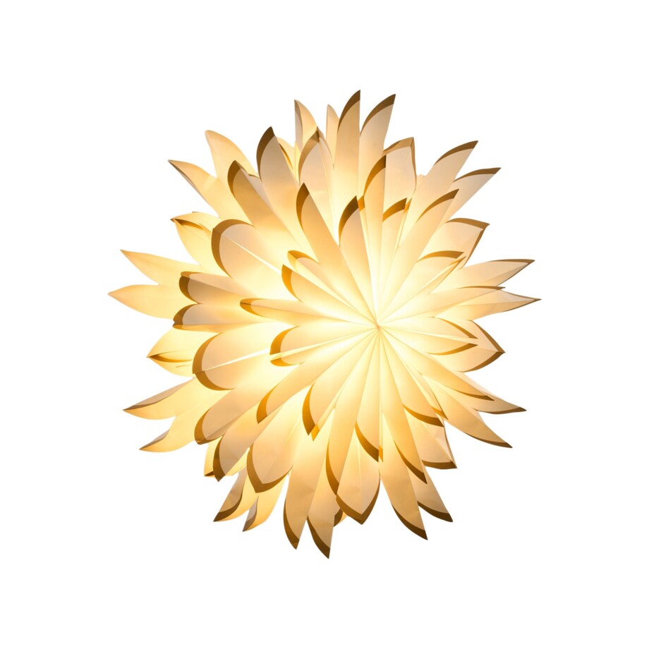 Dekoracja świąteczna SVEDAN Gwiazda 60 cm Złamana biel