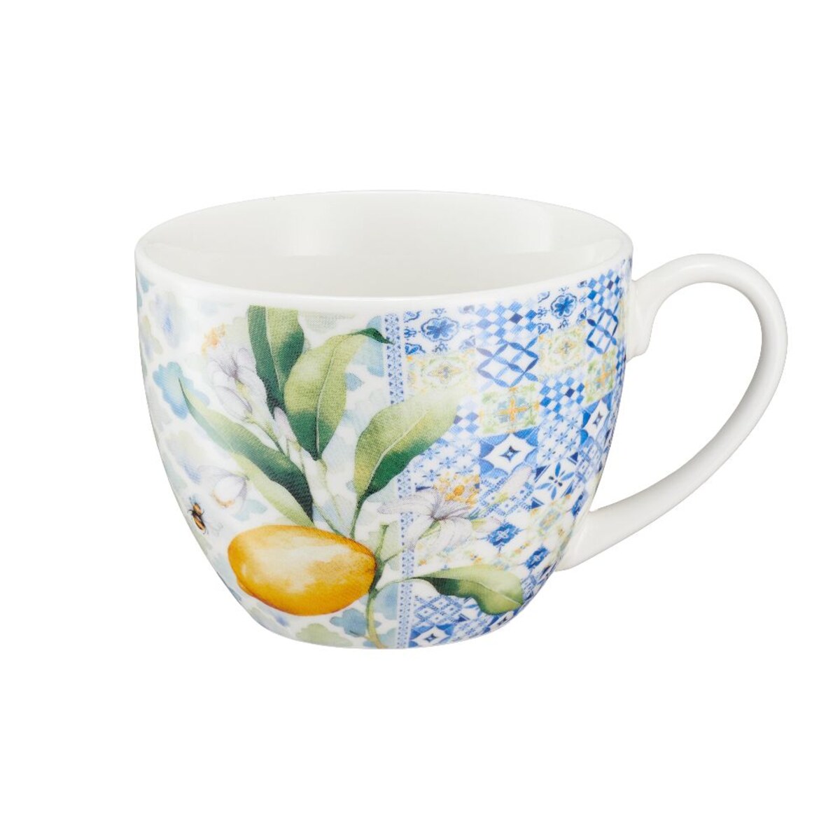 VILLA ITALIA Filiżanka ze spodkiem porcelanowa 240 ml LIMONETTI