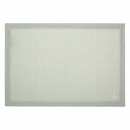 LA PORCELLANA BIANCA Klasyczna podkładka na stół 47x35 cm, miętowy