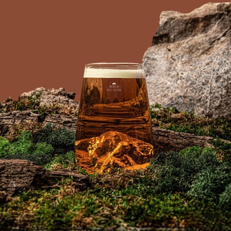 Szklanka Long Drink - Topographic - Monch