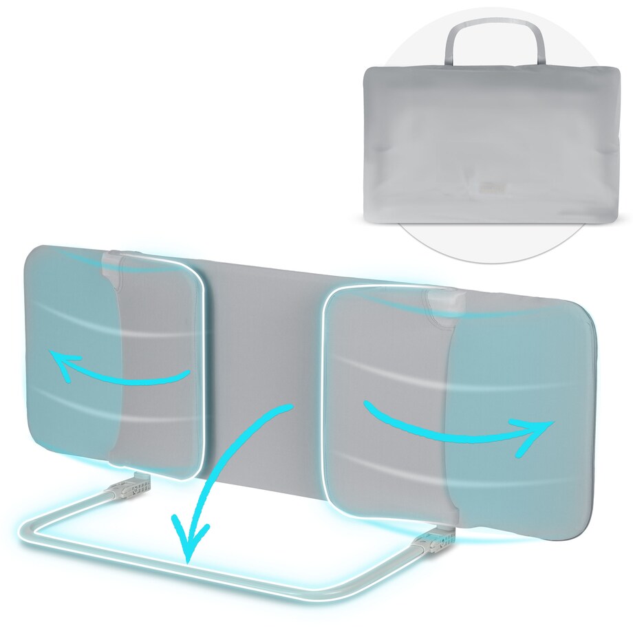 Barierka do łóżka Nukido osłona ochronna dla dzieci 120cm