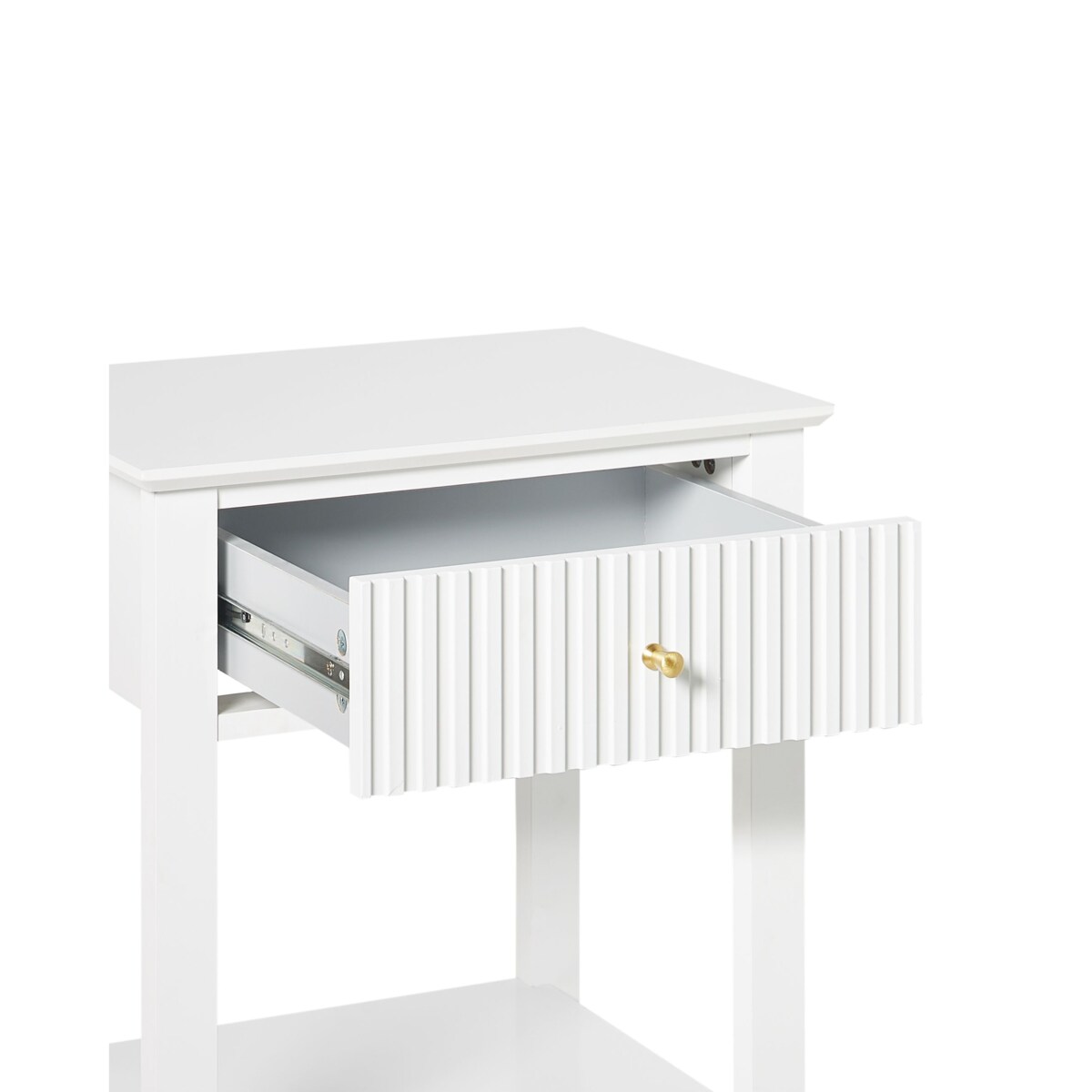 Szafka nocna 1 szuflada Biały ASSISI