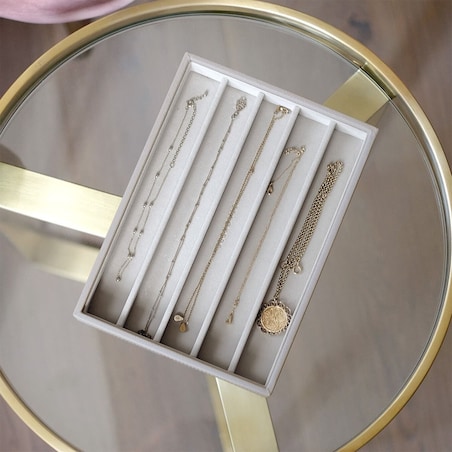 Szkatułka Stackers 5 komorowa classic taupe