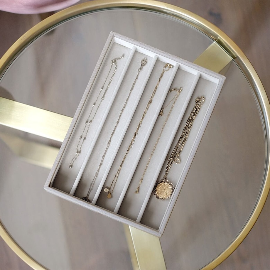 Szkatułka Stackers 5 komorowa classic taupe