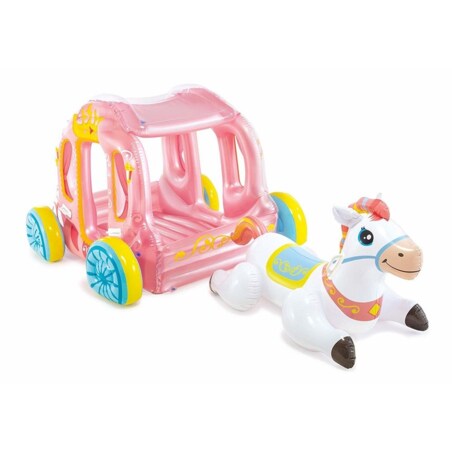 Dmuchana karoca dla dziewczynek, na basen i do pokoju dziecięcego