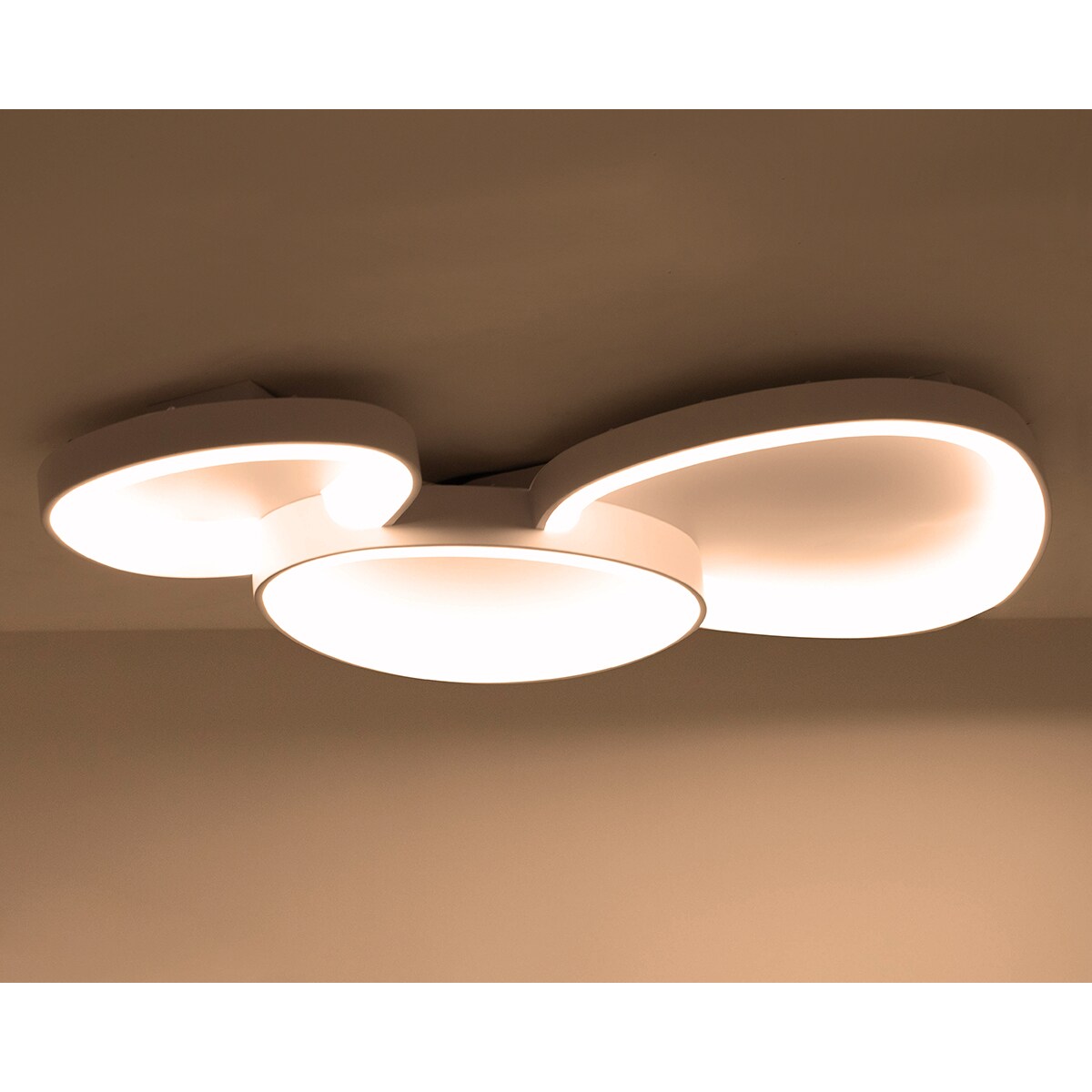 MOOSEE lampa sufitowa / plafon CELLS 3 biała