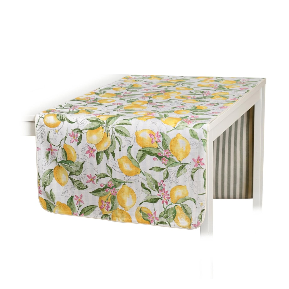 Dwustronny bieżnik w cytryny Lemonade & Stripes – 50 × 150 cm