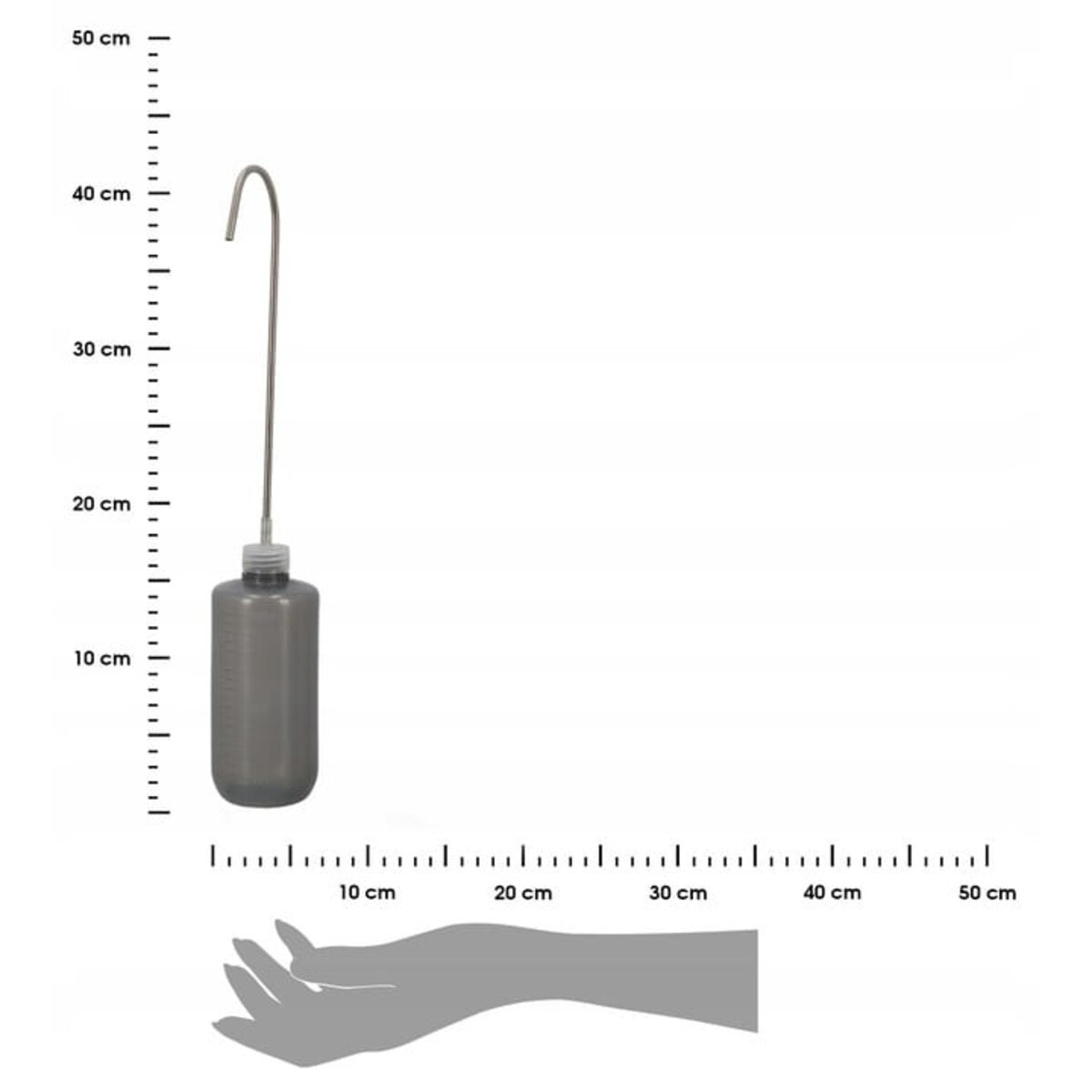 KONEWKA DO ROŚLIN WISZĄCYCH kwiatów Dozownik do podlewania z rurką 0,5 l