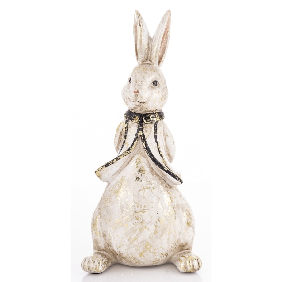 Figurka - królik w serdaczku 22x10x10 cm PAKO