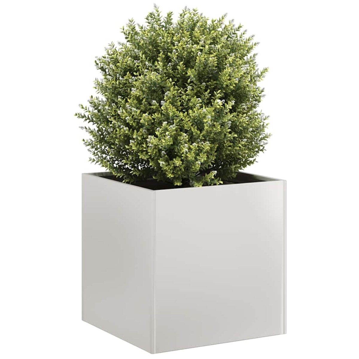 vidaXL Doniczka 40x40x40 cm Stal nierdzewna