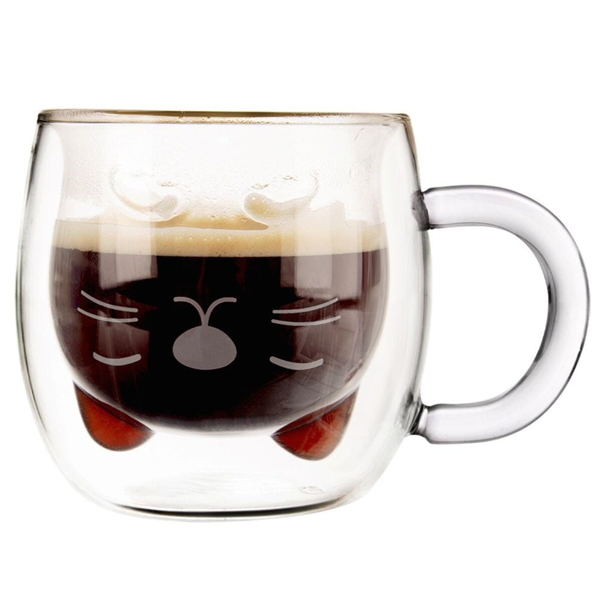 Szklanka Termiczna z Podwójną Ścianką Kotek 270 ml