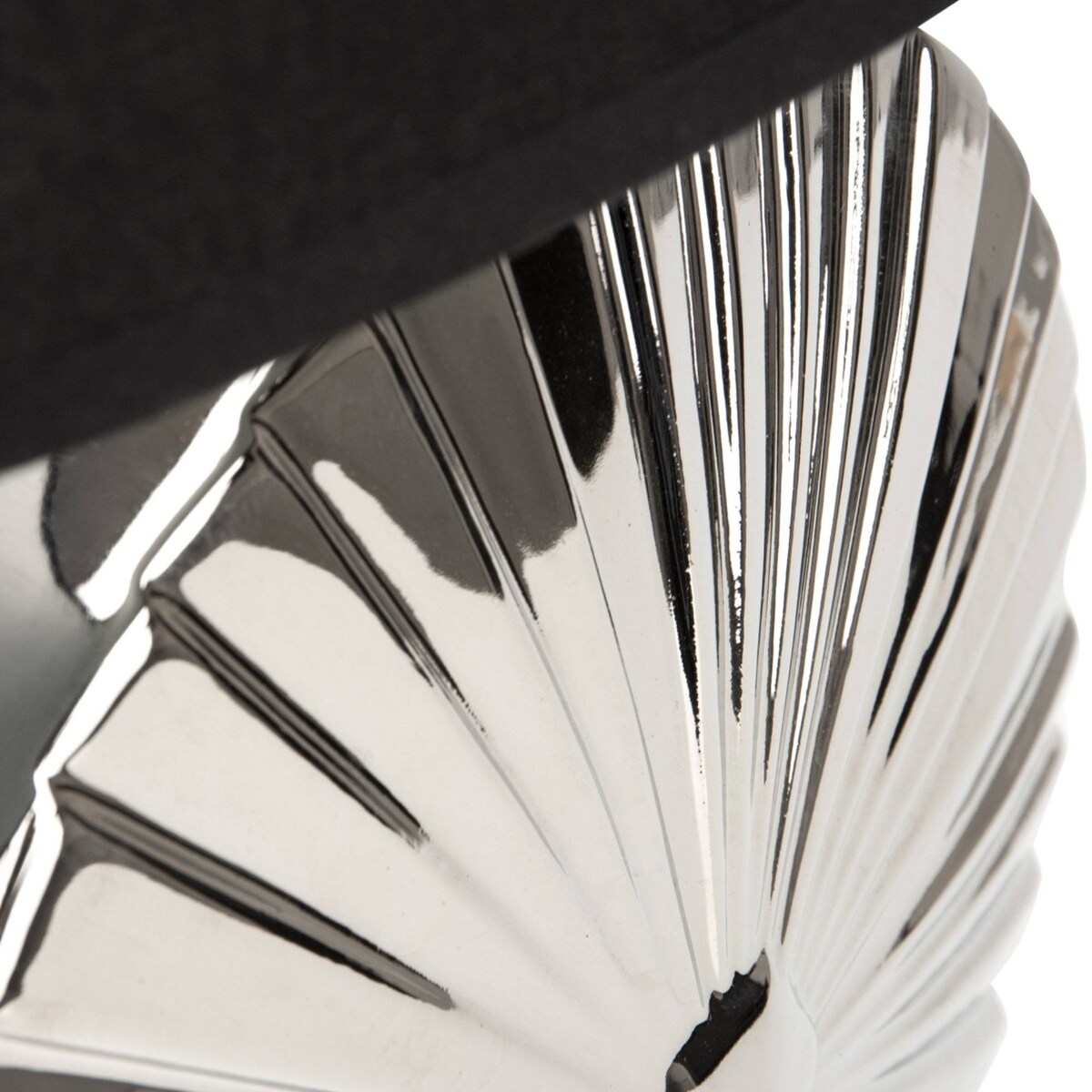 KONSIMO RITIM Nowoczesna lampa stołowa 2szt. kolor srebrny