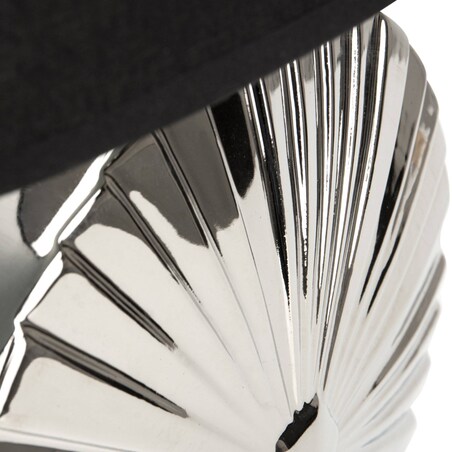 KONSIMO RITIM Nowoczesna lampa stołowa 2szt. kolor srebrny