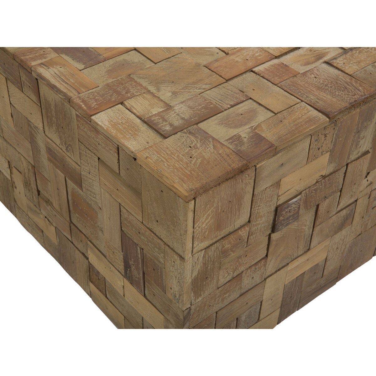 Stolik kawowy tekowy jasne drewno GAMBO