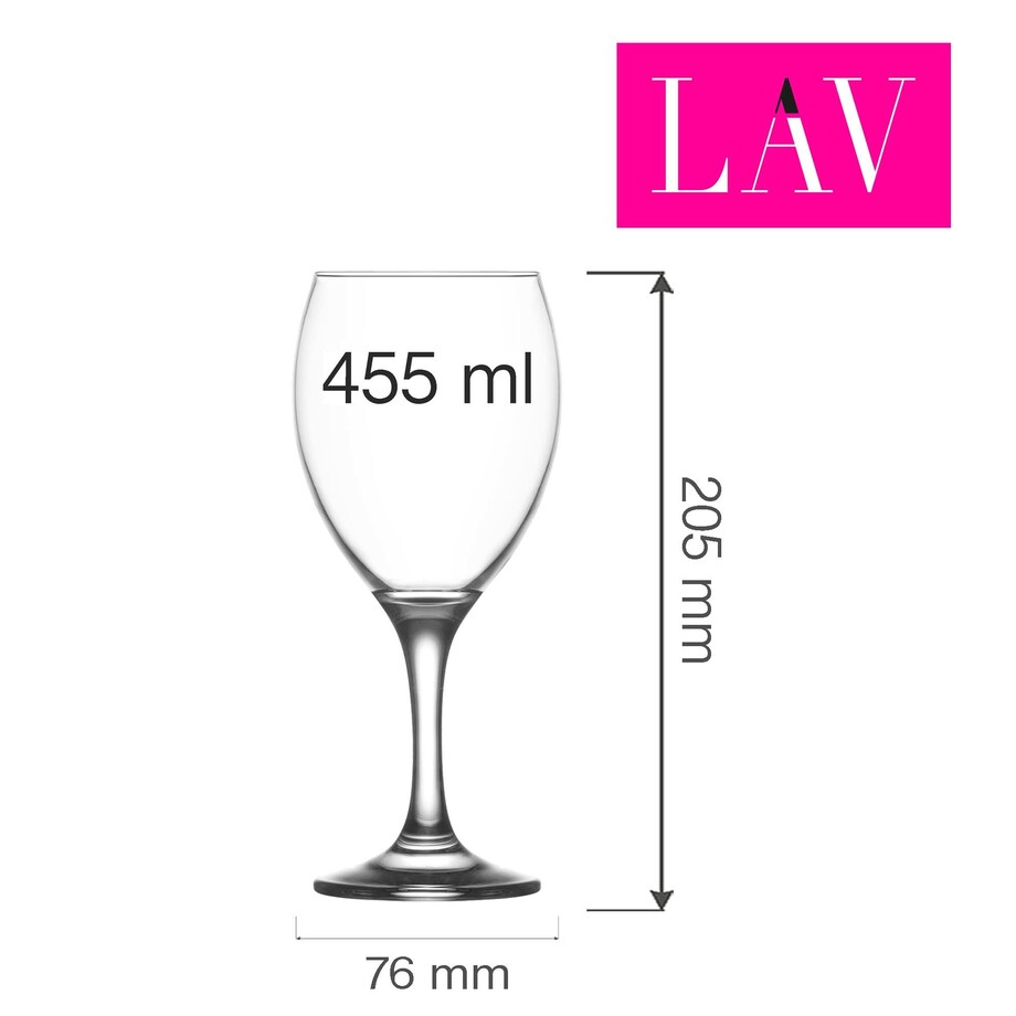 Kieliszek do wina Empire 455 ml, LAV