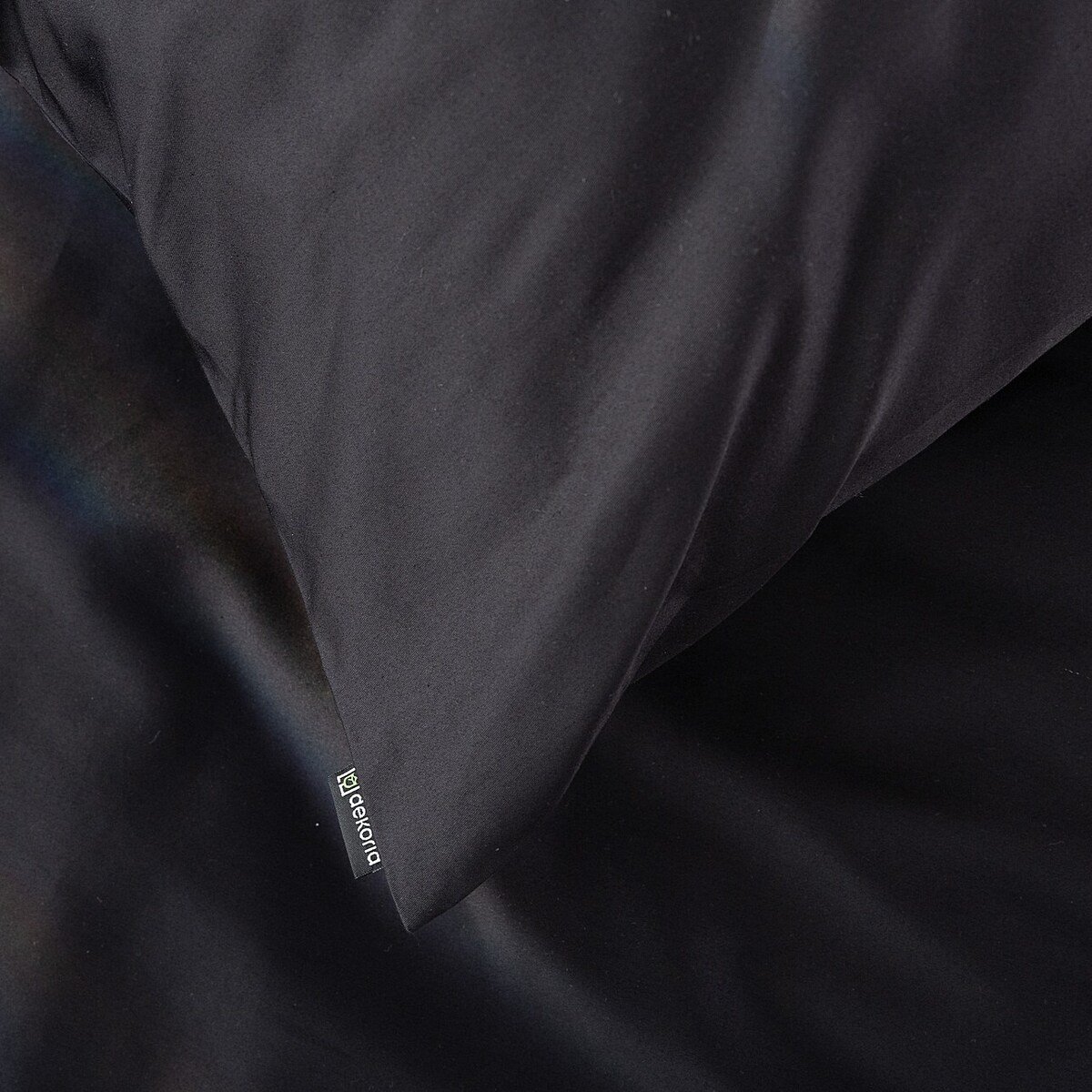 Pościel z satyny bawełnianej Black 220x200 cm, 220x200 cm