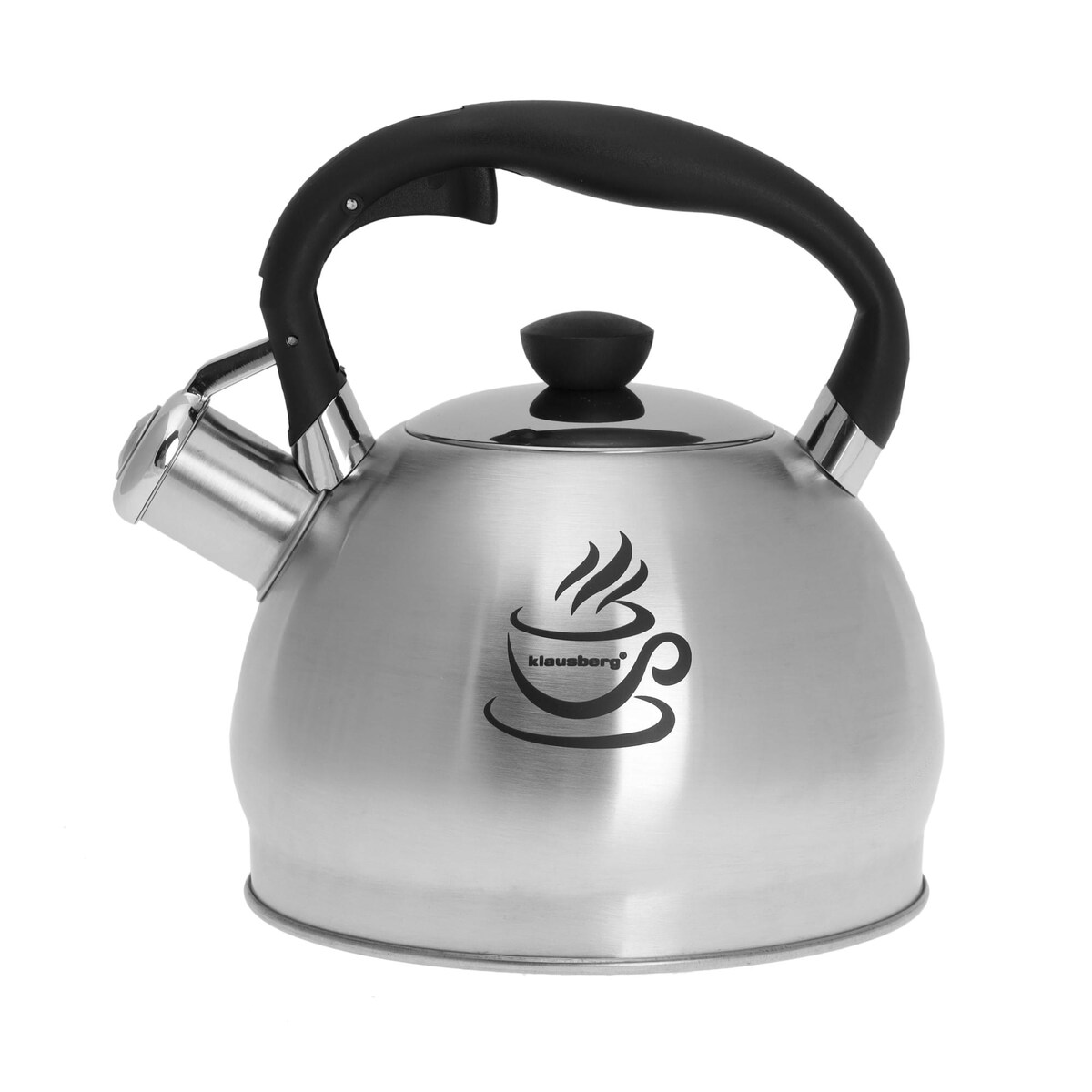 Czajnik stalowy z gwizdkiem Magic Change zmieniający kolor 1.8L KLAUSBERG