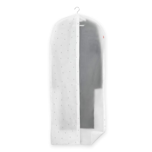 Pokrowiec na odzież Rayen - 150 x 60 cm, Biały