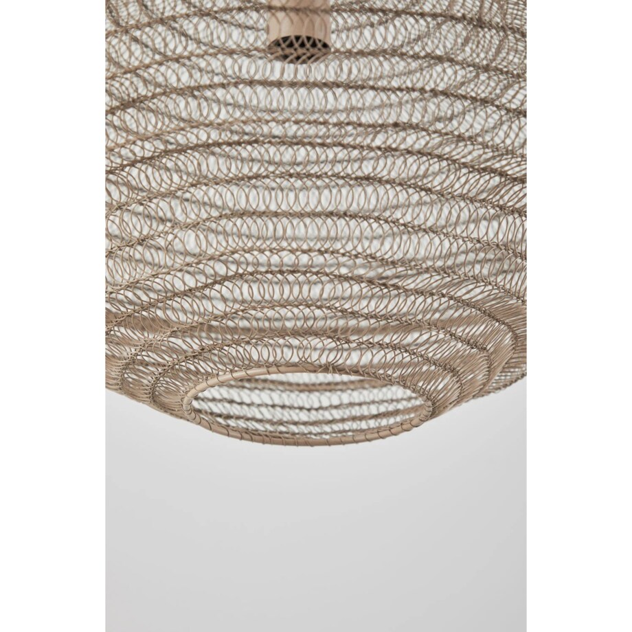 Lampa wisząca z metalowej siatki Zulma Ø65 cm