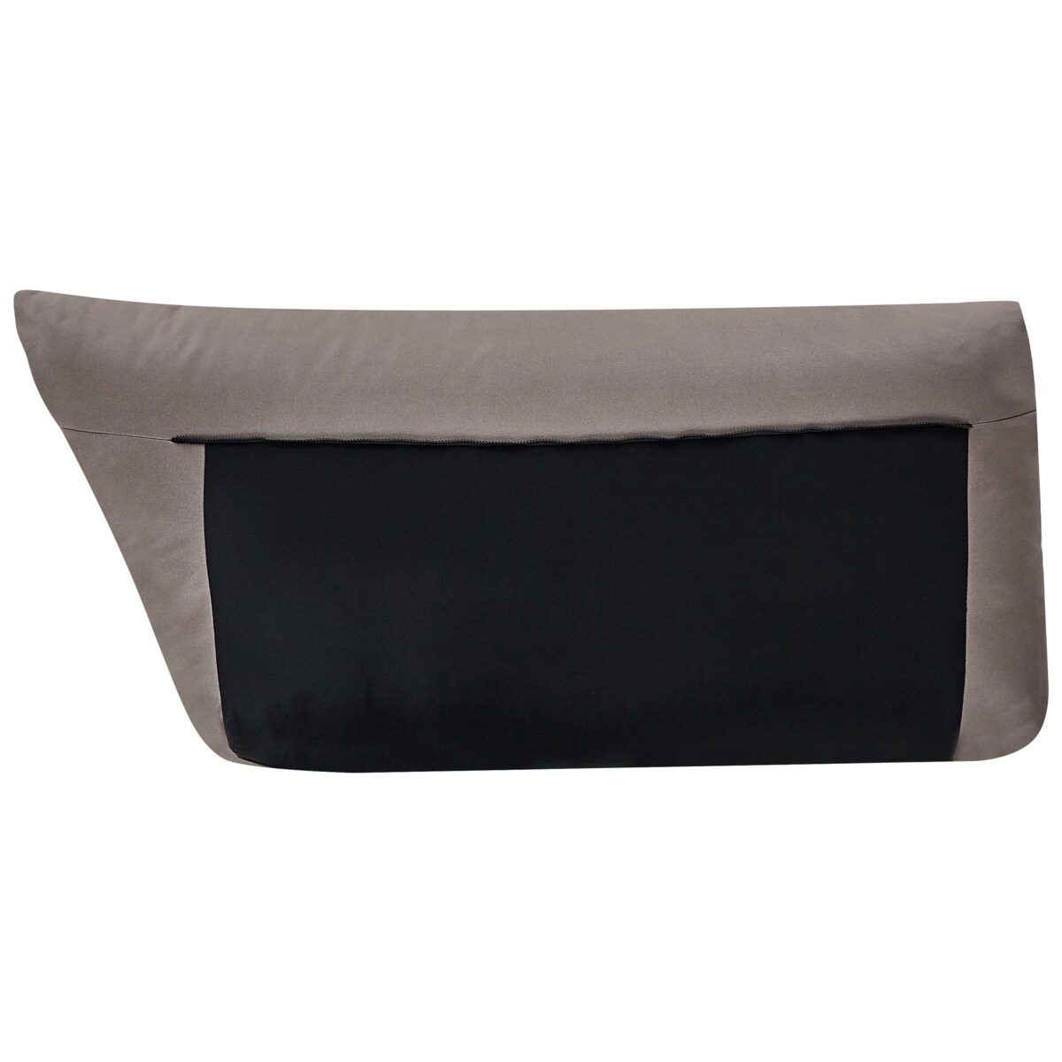 Sofa 3-osobowa ekoskóra brązowa REVSNES