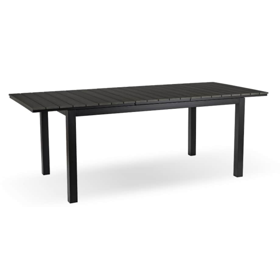 Zestaw Mebli Ogrodowych Na Taras Ogród Technorattan Czarny Popiel