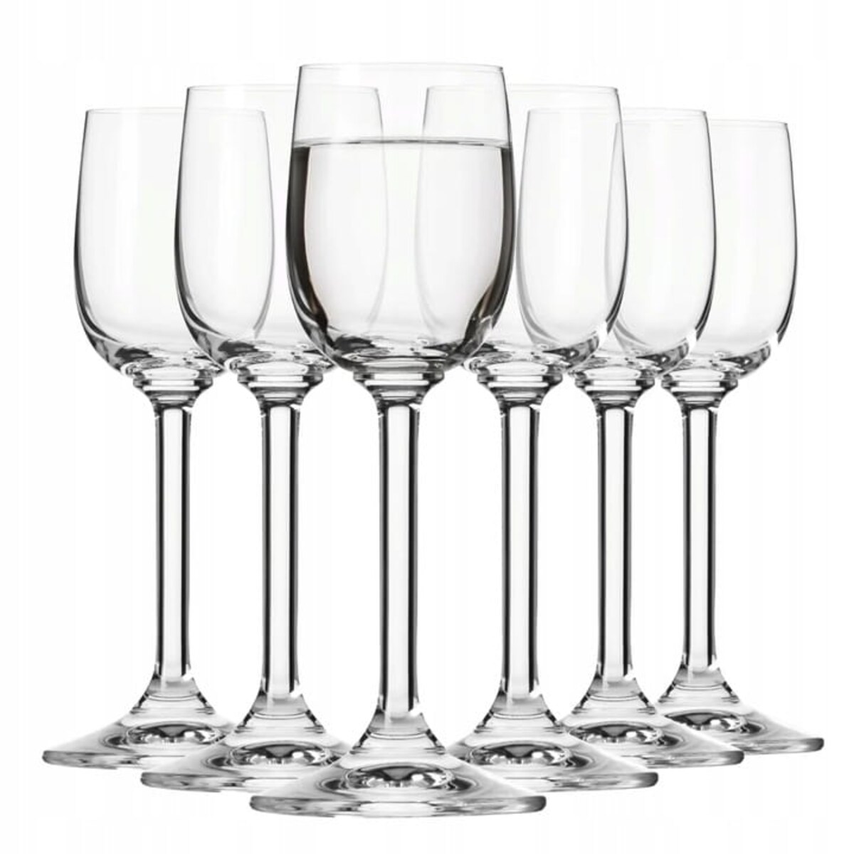 Kieliszki GEMA KROSNO 6szt 70ml do likieru nalewek wódki na nóżce