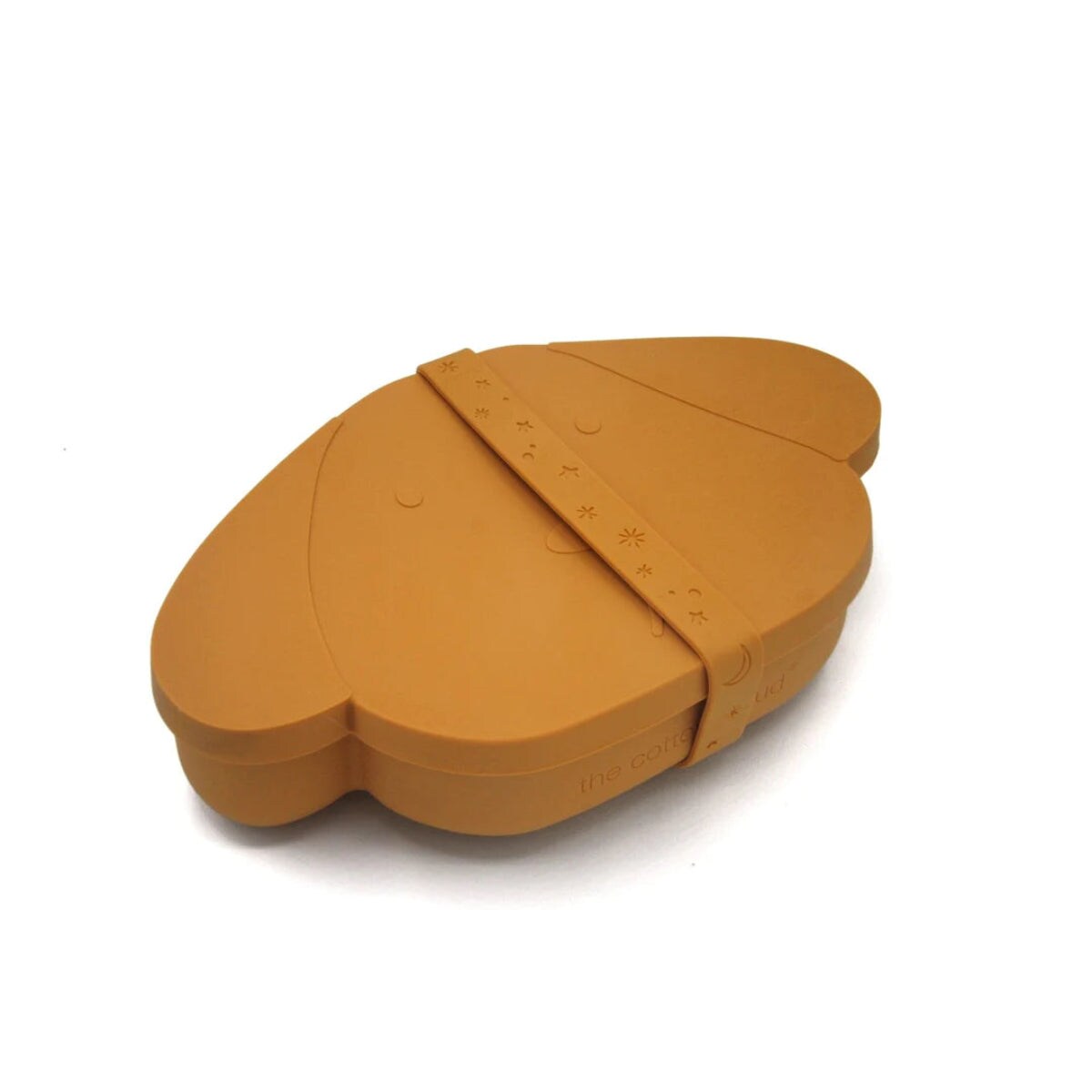 THE COTTON CLOUD silikonowy lunch box dla dzieci, Dog/Honey